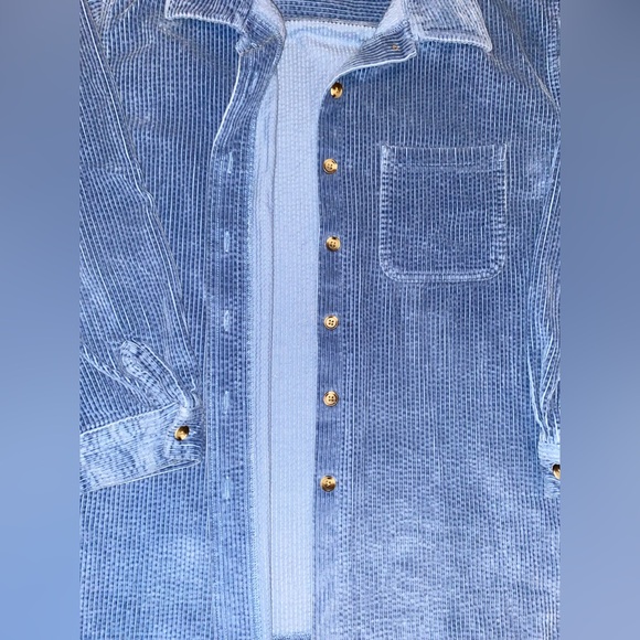 L.L. Bean Corduroy Button Up Shirt - Picture 3 of 5